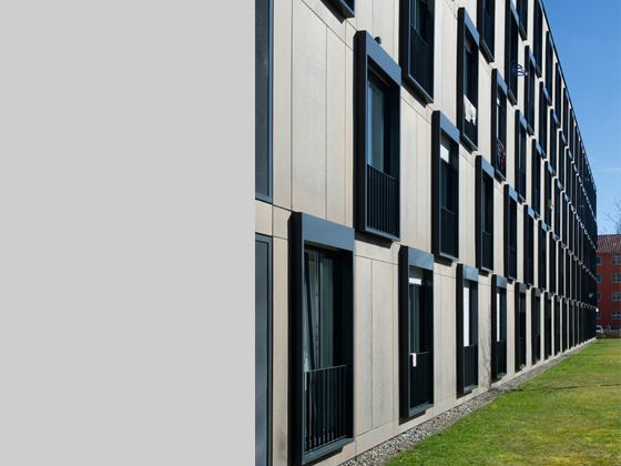 Studentenwohnheim Konstanz - Fassadengestaltung